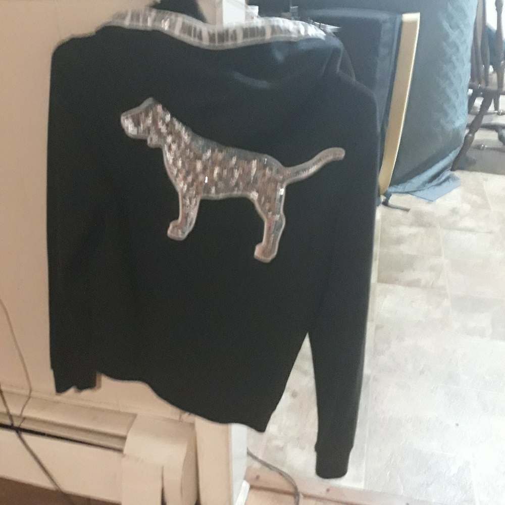 Girls pink hoodie